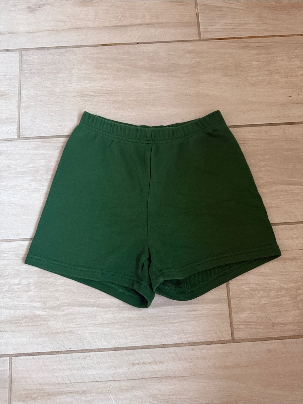 TNA Forest Green High-Rise Athletic Shorts